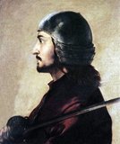 Muzaffar al-Din Jahan Shah ibn Yusuf (1397 Khoy— 1467 Tabriz) (Persian: جهان شاه‎; Azerbaijani: Cahan Şah) was the leader of the Kara Koyunlu oghuz Turks tribal federation in Azerbaijan and Arran who reigned c.1438-1467.<br/><br/>

During his reign he managed to expand the Kara Koyunlu’s territory to its largest extent, including Western Anatolia, most of present day Iraq, central Iran, and even eventually Kerman. He also subjugated neighbouring states. He was one of the greatest rulers of the Kara Koyunlu.<br/><br/>

Upon the death of the Timurid ruler Shah Rukh in 1447, Jahan Shah became an independent ruler of the Kara Koyunlu, and started to use the titles of sultan and khan.<br/><br/>

From around 1447 Jahan Shah was involved in a struggle against the Ak Koyunlu who had always been sworn enemies of the Kara Koyunlu. On 11 November 1467 at the Battle of Chapakchur, Jahan Shah was killed while trying to flee the Ak Koyunlu forces of Uzun Hassan, and with his death the great era of Kara Koyunlu history came to an end.
